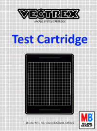 Test Cart Vectrex US box art